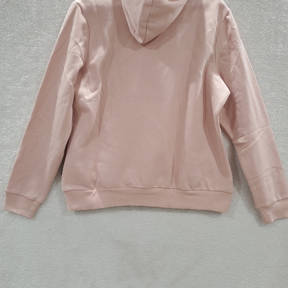 PUMA Women's XLarge Pink Fleece Lined Embroidered Logo Pullover Hoodie. - Picture 8 of 10